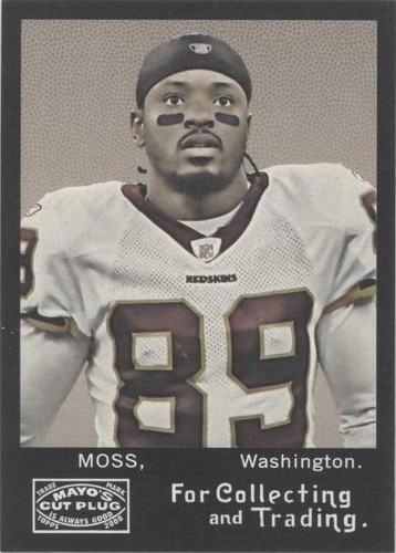 2008 Topps Mayo Santana Moss #321