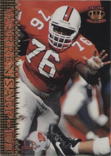 1995 Pacific Warren Sapp #356