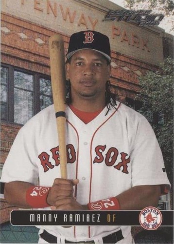 2003 Donruss Studio - Manny Ramirez #14
