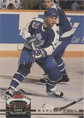 1992-93 Topps Stadium Club - Dave McLlwain #491