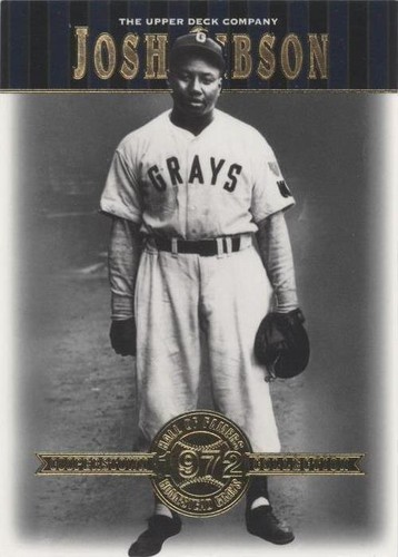 2001 Upper Deck Hall of Famers - Josh Gibson #32