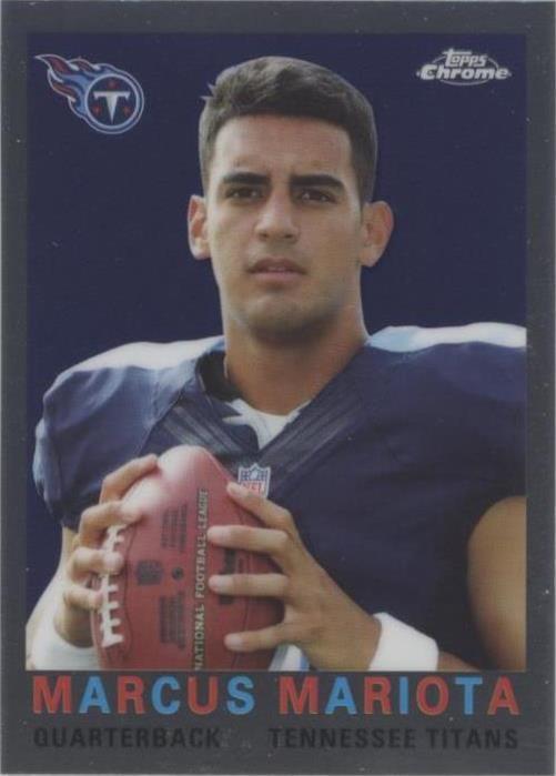Topps Chrome Marcus Mariota #T60-MM 2015