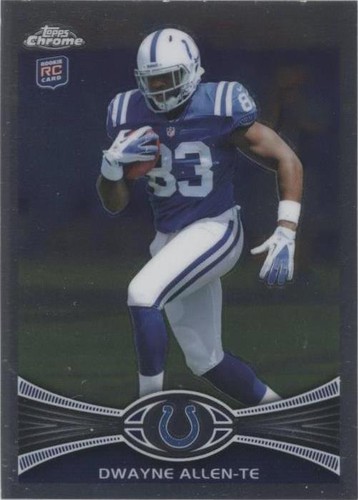 2012 Topps Chrome Dwayne Allen #17
