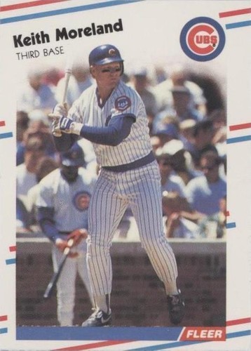 1988 Fleer - Keith Moreland #425