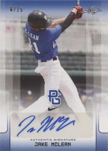 2017 Leaf Perfect Game National Showcase - Jake Mclean #BA-JM4