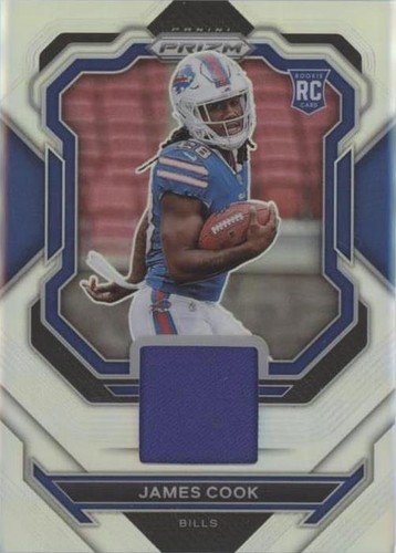 2022 Panini Prizm James Cook #PJ-JC