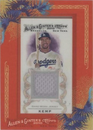 2010 Topps Allen & Ginter's - Matt Kemp #AGR-MK