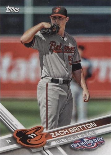 2017 Topps Opening Day - Zach Britton #64