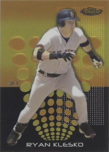 2004 Topps Finest - Ryan Klesko #35