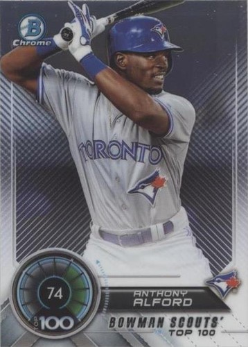 2018 Bowman - Anthony Alford #BTP-74