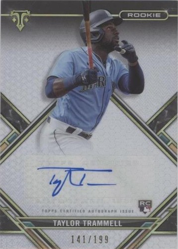 2021 Topps Triple Threads - Taylor Trammell #RAC-TT