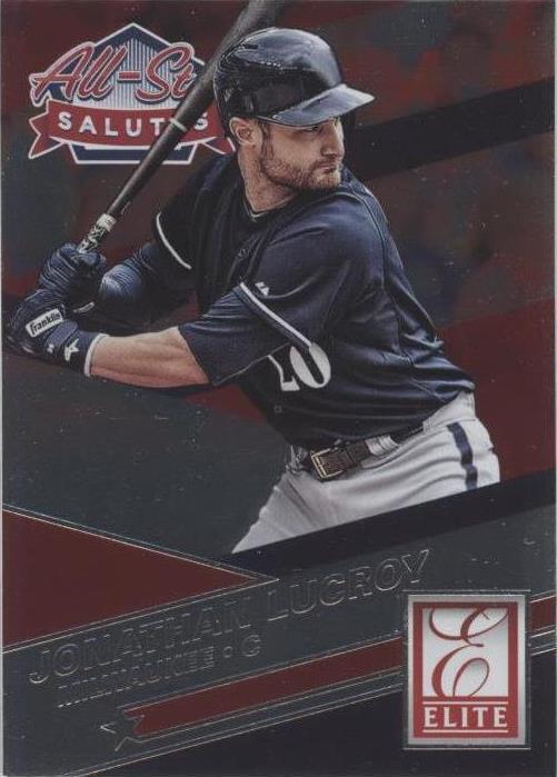 2015 Panini Elite - Jonathan Lucroy #24