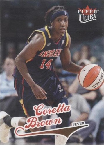 2004 Fleer Ultra WNBA - Coretta Brown #71