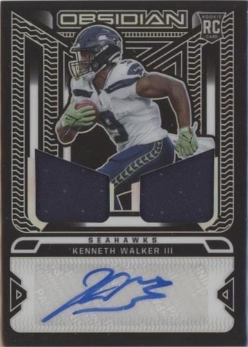 2022 Panini Obsidian Kenneth Walker III #RJI-KWA