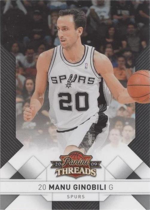 2009-10 Panini нитки - Manu Ginobili #83