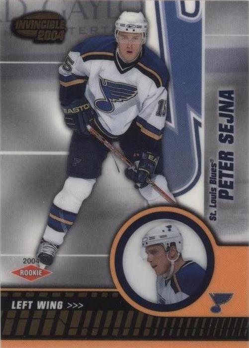 2003-04 Pacific Invincible - Peter Sejna #122