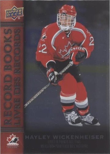 2022-23 Upper Deck Tim Hortons Legends - Hayley Wickenheiser #RB-15