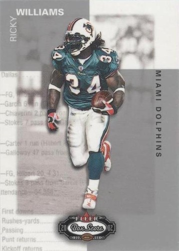 2002 Fleer Box Score Ricky Williams #3