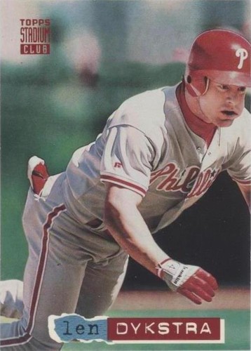 1994 Topps Stadium Club - Lenny Dykstra #165