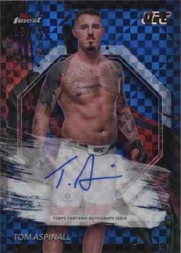 2024 Topps Finest UFC - Tom Aspinall #FA-TMA