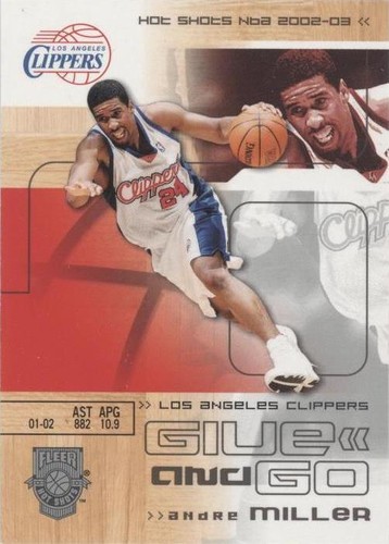2002-03 Fleer Hot Shots - Lamar Odom/Andre Miller #111
