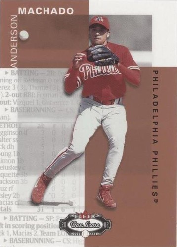 2002 Fleer Box Score - Anderson Machado #164
