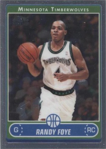 2006-07 Topps Chrome - Randy Foye #206
