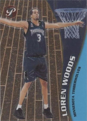 2001-02 Topps Pristine - Loren Woods #96