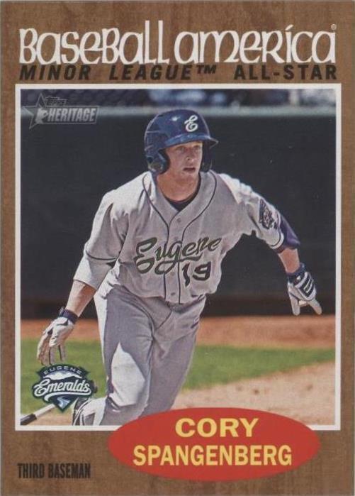 2011 Topps Heritage Minor League Edition - Cory Spangenberg #238