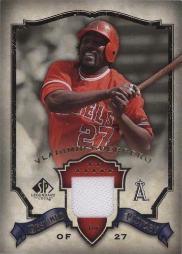 2008 SP Legendary Cuts - Vladimir Guerrero #DH-VG