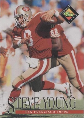 1994 Classic Pro Line Live Steve Young #138