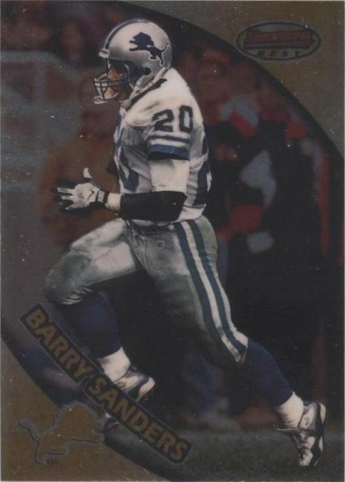 1997 Bowman's Best Barry Sanders #70