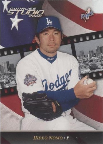2002 Donruss Studio - Hideo Nomo #62