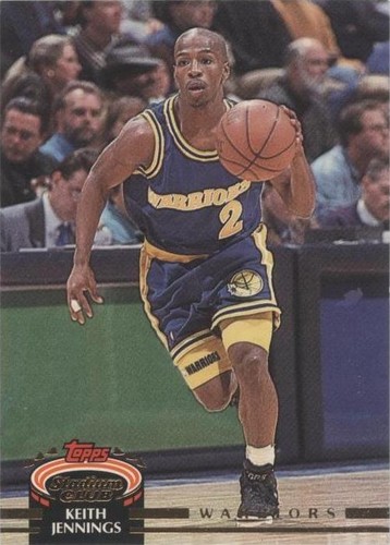 1992-93 Topps Stadium Club - Keith Jennings #392