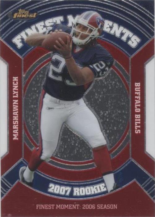 2007 Topps Finest Marshawn Lynch #RFM-MLY