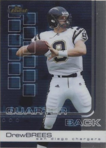 2002 Topps Finest Drew Brees #59
