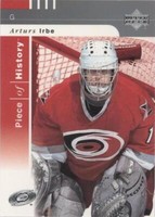 2002-03 Upper Deck Piece Of History - Arturs Irbe #14