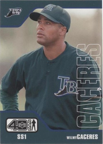 2002 Upper Deck 40 Man - Wilmy Caceres #114