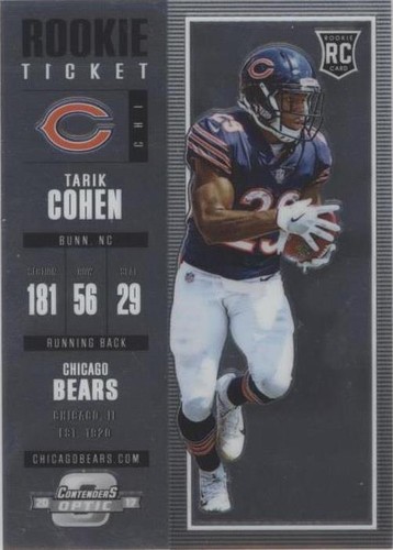 2017 Panini Contenders Optic Tarik Cohen #92