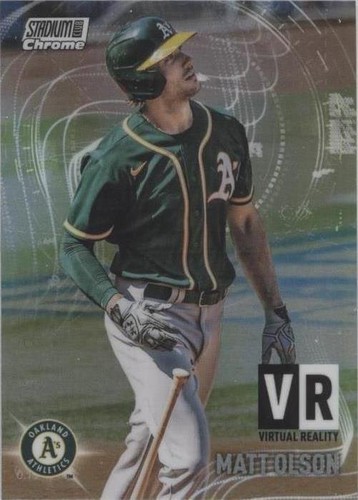 2021 Topps Stadium Club Chrome - Matt Olson #VR-10