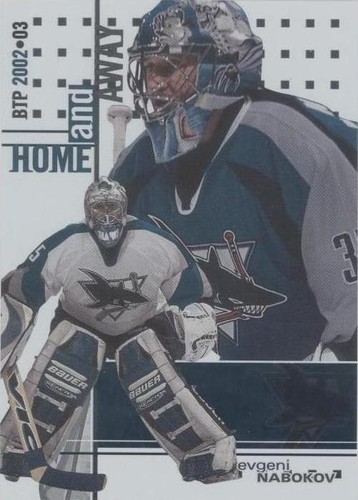 2002-03 In the Game Be A Player Between the Pipes - Evgeni Nabokov #146