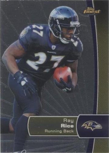 2012 Topps Finest Ray Rice #91