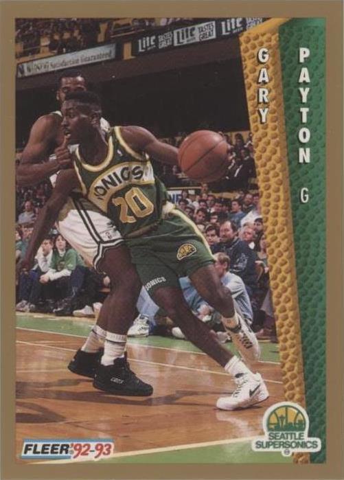 Fleer 1992-93 - Gary Payton #216