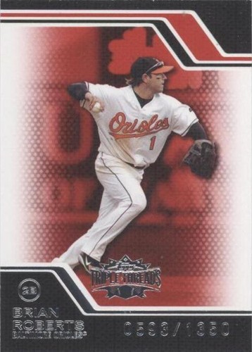 2008 Topps Triple Threads - Brian Roberts #8