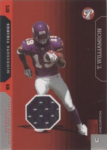 2005 Topps Pristine Troy Williamson #112