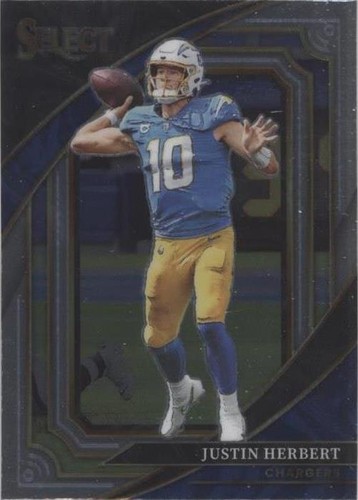 2022 Panini Select Justin Herbert #375