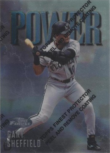 1997 Topps Finest - Gary Sheffield #109
