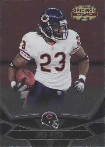 2008 Donruss Gridiron Gear Devin Hester #18
