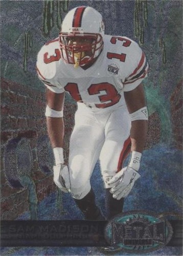 1997 Skybox Metal Universe Sam Madison #186