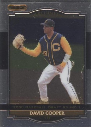 2008 Razor Signature Series Metal - David Cooper #BA-DVC